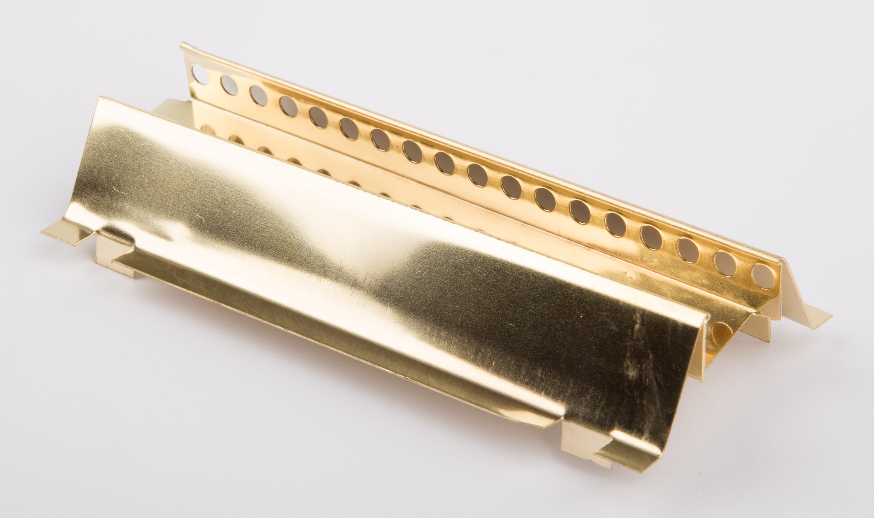 Guide rail for burner slide