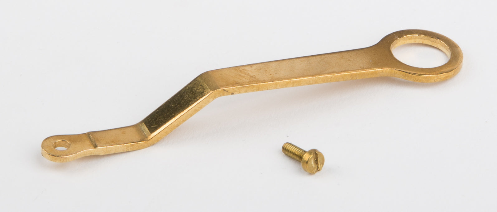 Slider connecting rod with screw