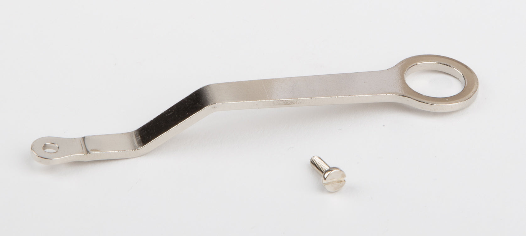 Slider connecting rod with screw