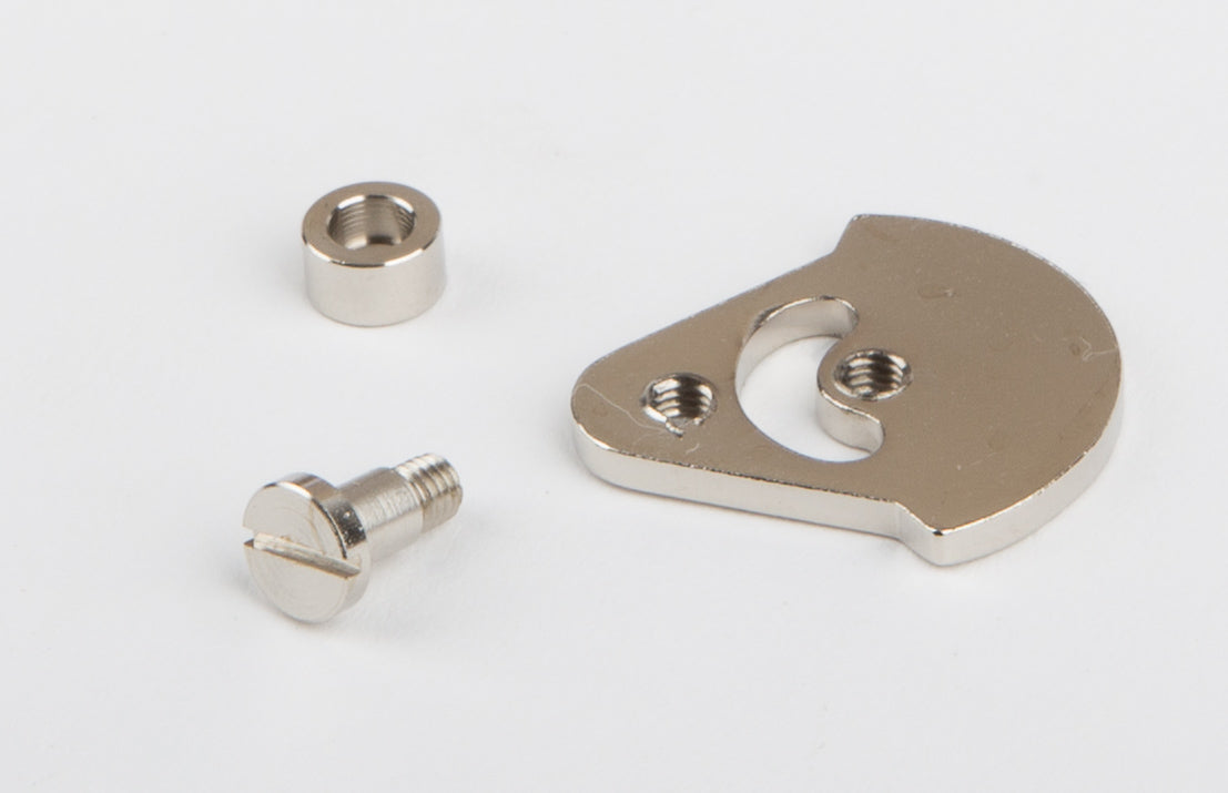 Crank disc with bolt screw