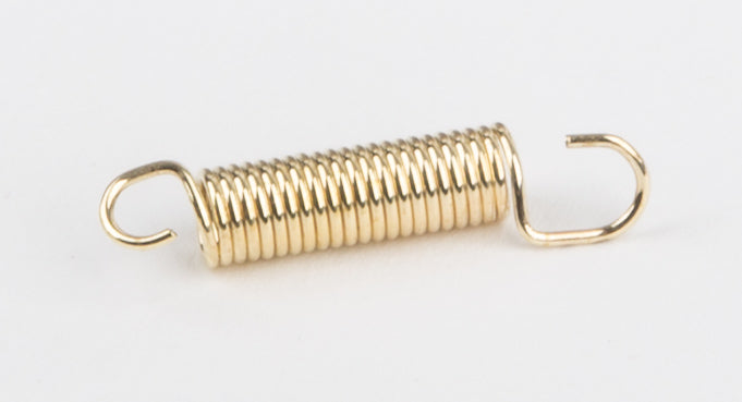 Tension spring for steering, brass