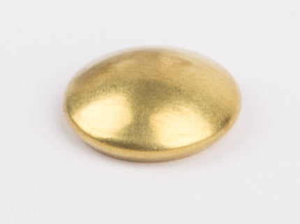 Mounting cap for 4 mm axle, brass