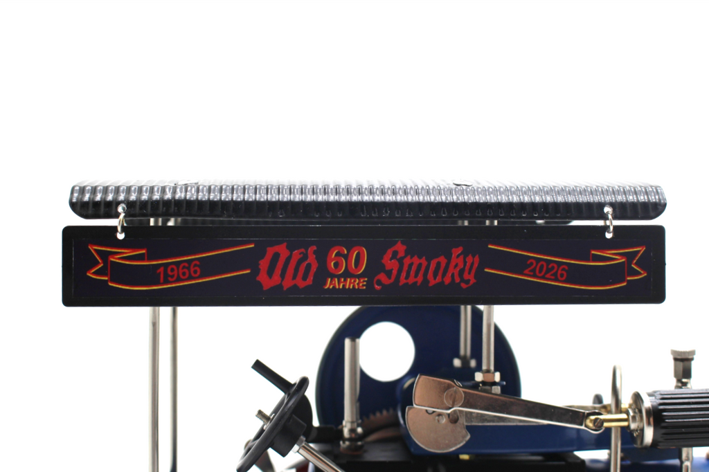 Wilesco Steam Roller D365/60 Years Old Smoky