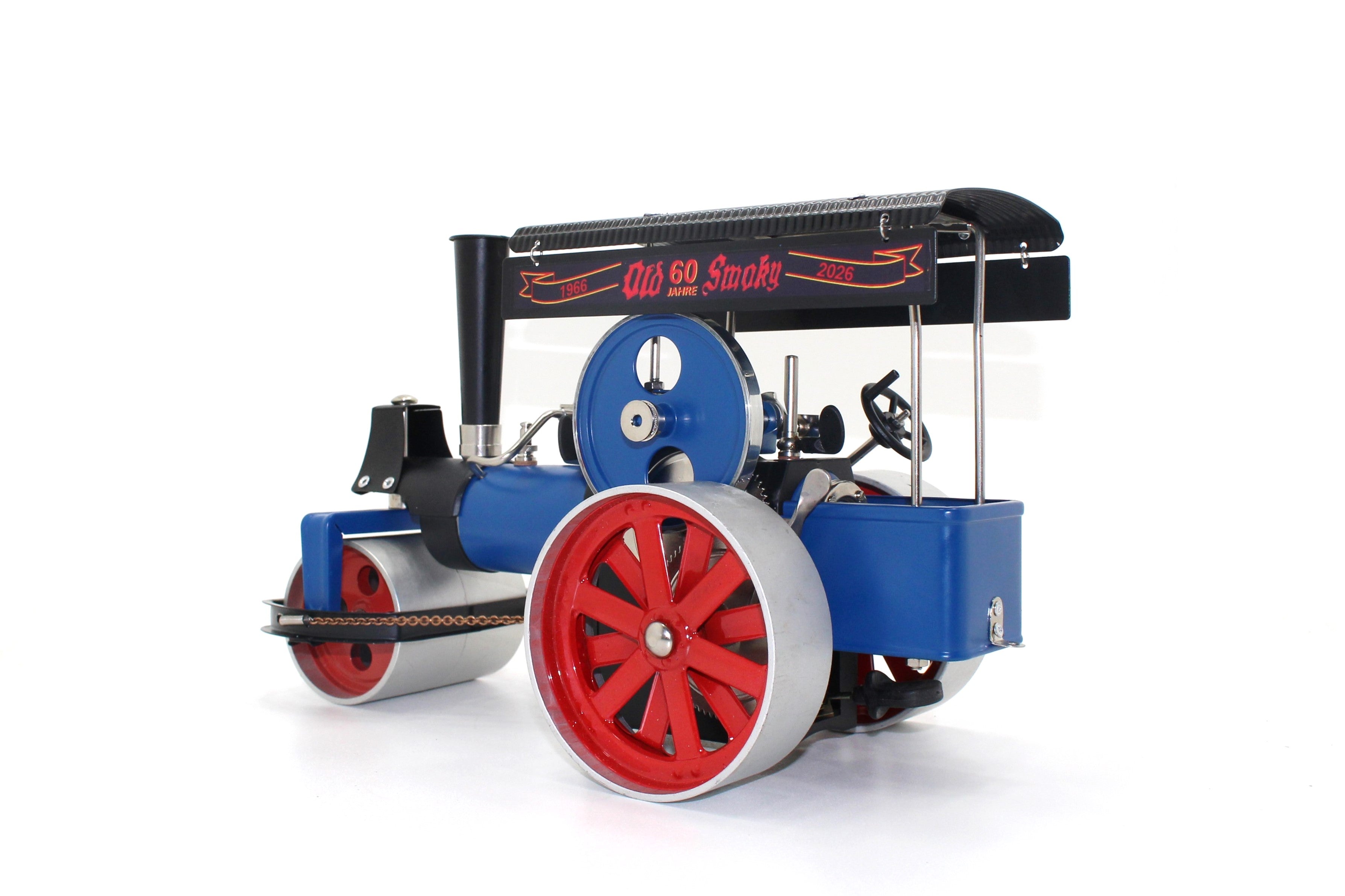 Wilesco Steam Roller D365/60 Years Old Smoky