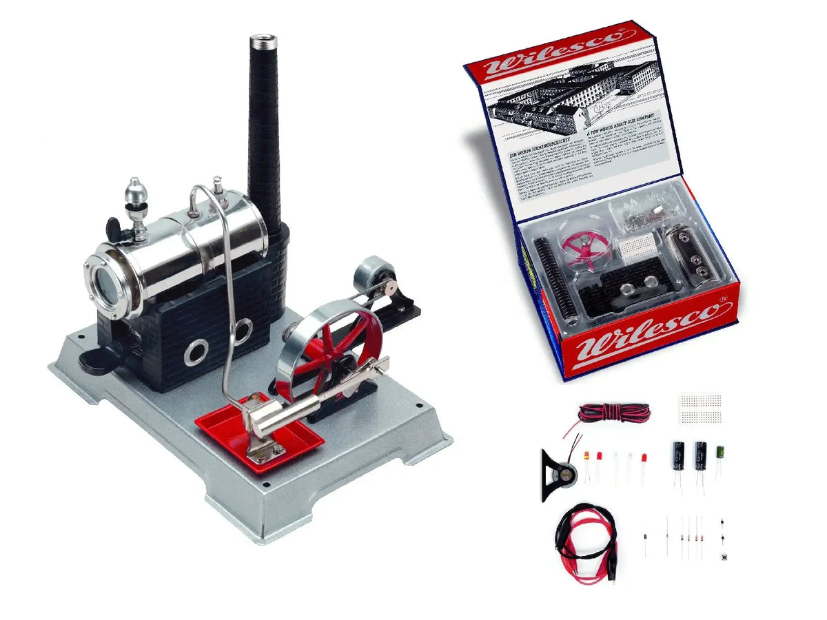 Wilesco Dampfbox D100 E Dampfmaschinen Bausatz