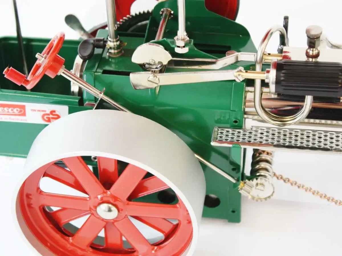 Wilesco Dampfwalze grün D365