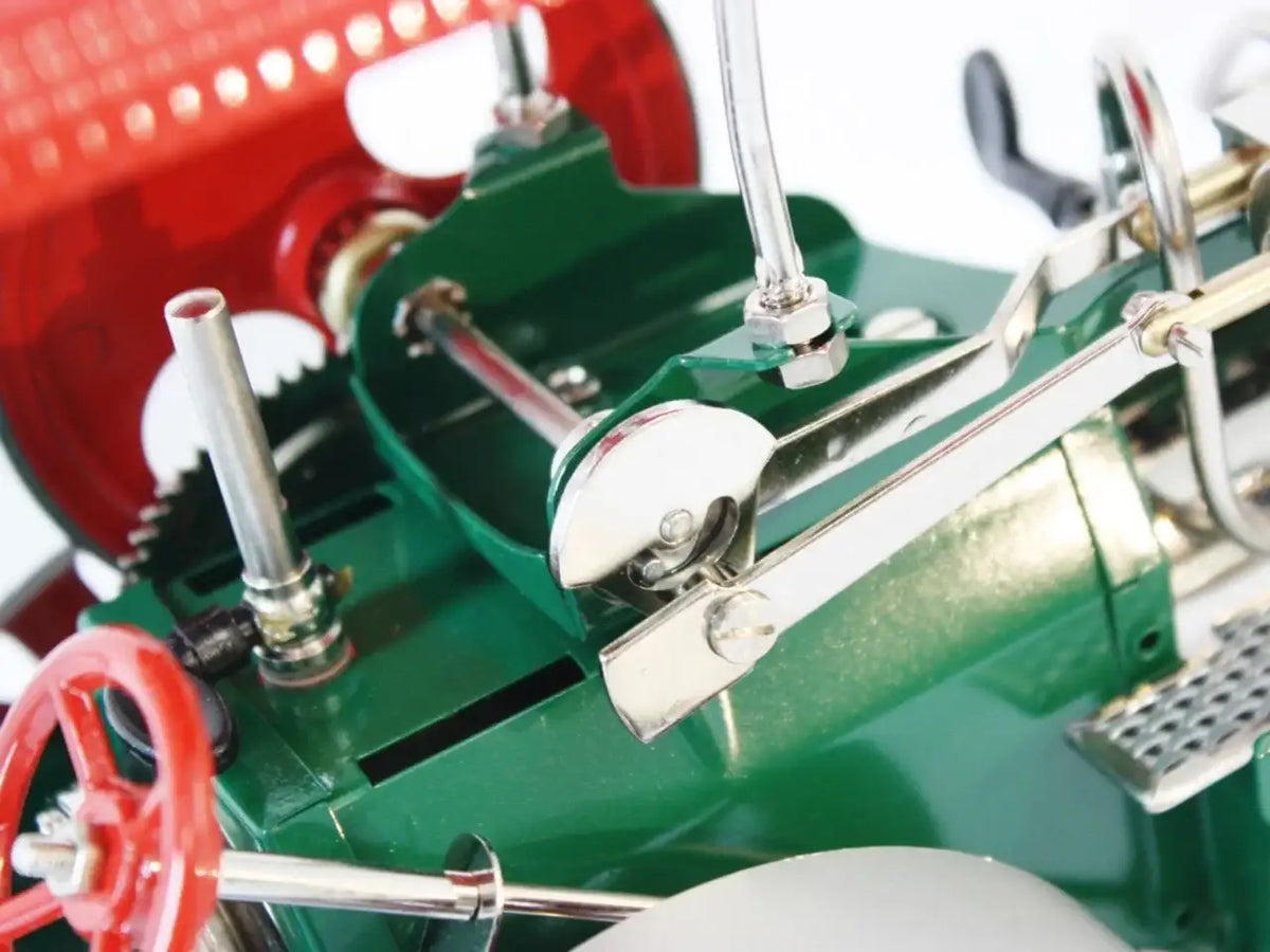 Wilesco Dampfwalze grün D365