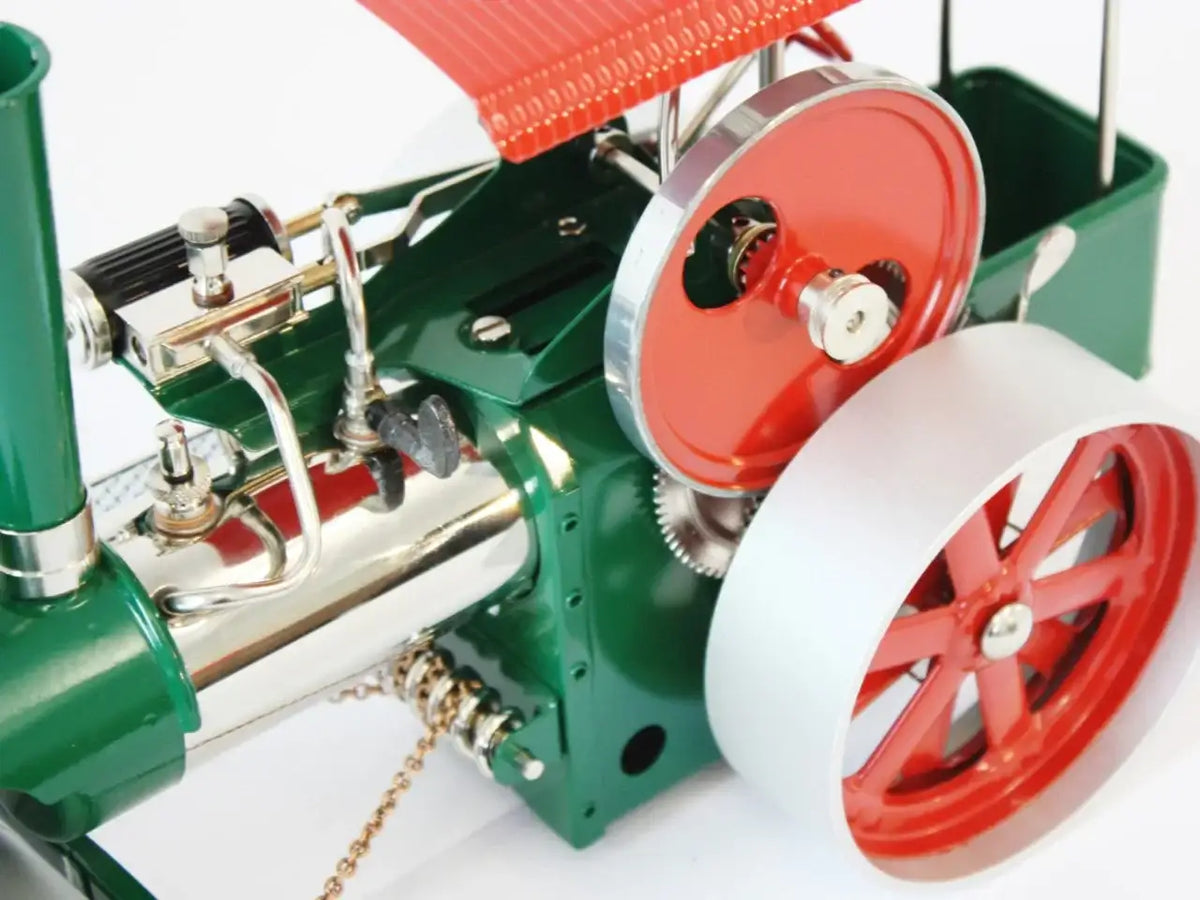 Wilesco Dampfwalze grün D365