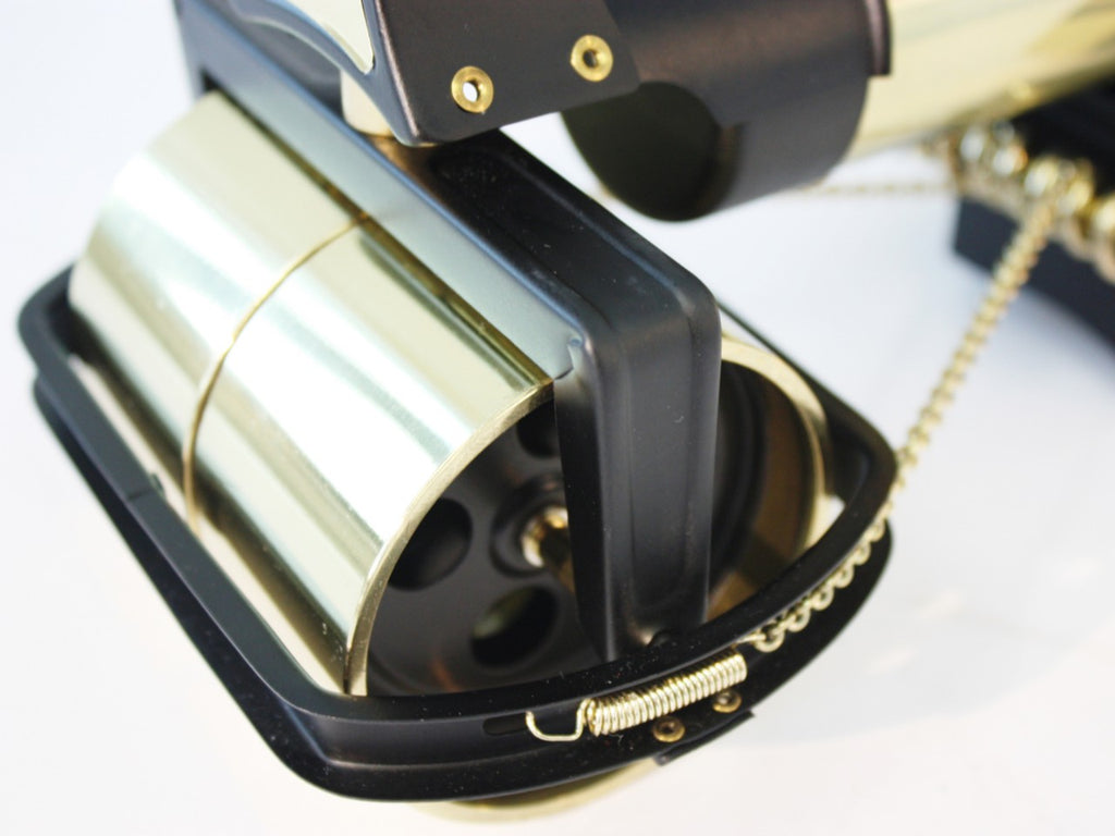 Steam roller D366 black/brass
