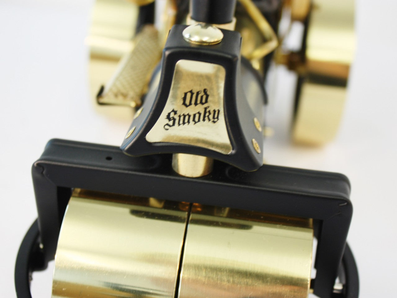 Steam roller D366 black/brass