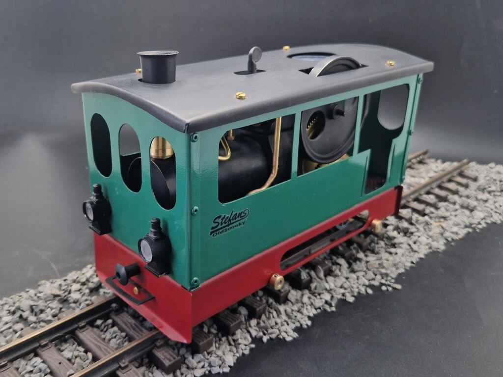 Wilesco Steamroller green D365