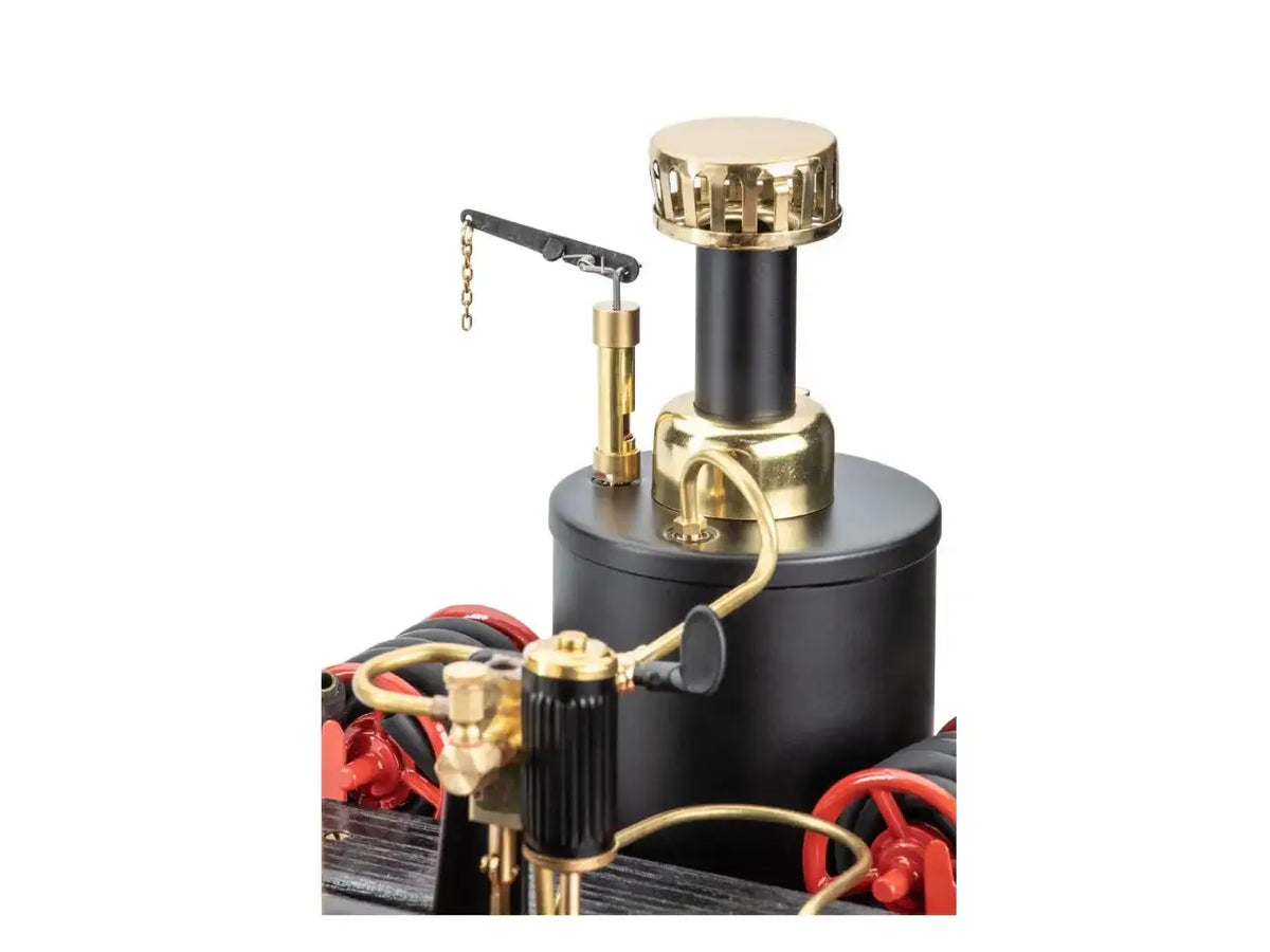 Wilesco Dampf-Feuerwehrauto D305