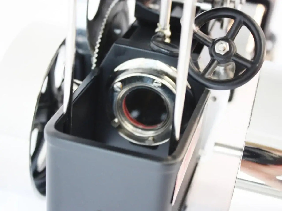 Wilesco Dampfwalze D368 schwarz/nickel