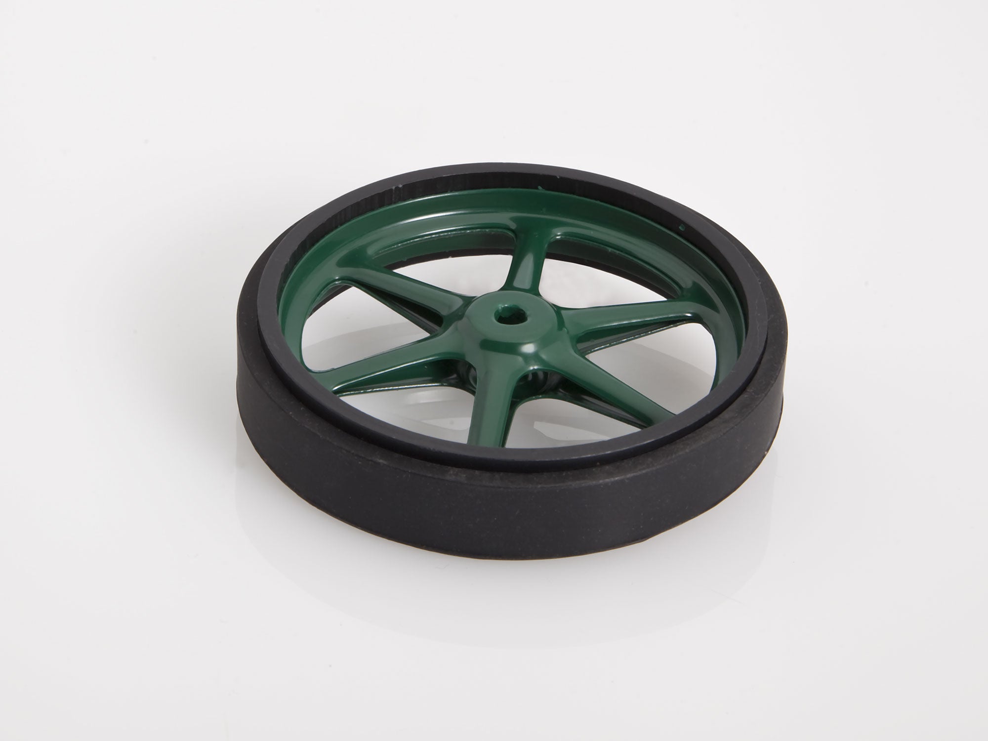 Front wheel 70 mm, green
