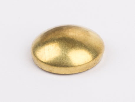 Mounting cap for 3 mm axle, brass
