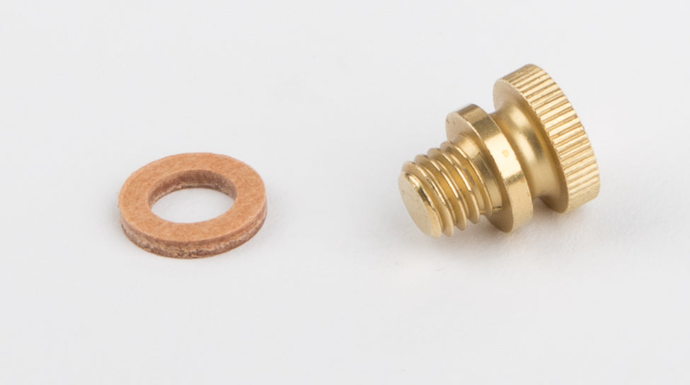Oiler screw, brass M 6