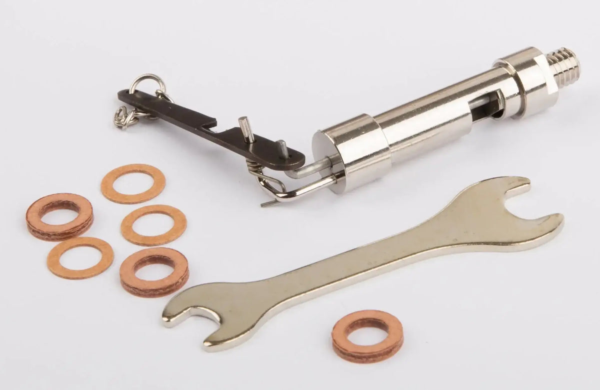 Dampfpfeife mit Kettenzug, M6-Gewinde