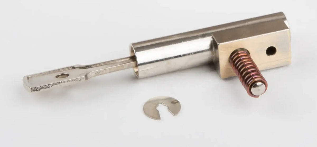 Schwingzylinder, Kolben mit Stange, Feder, Pleuel