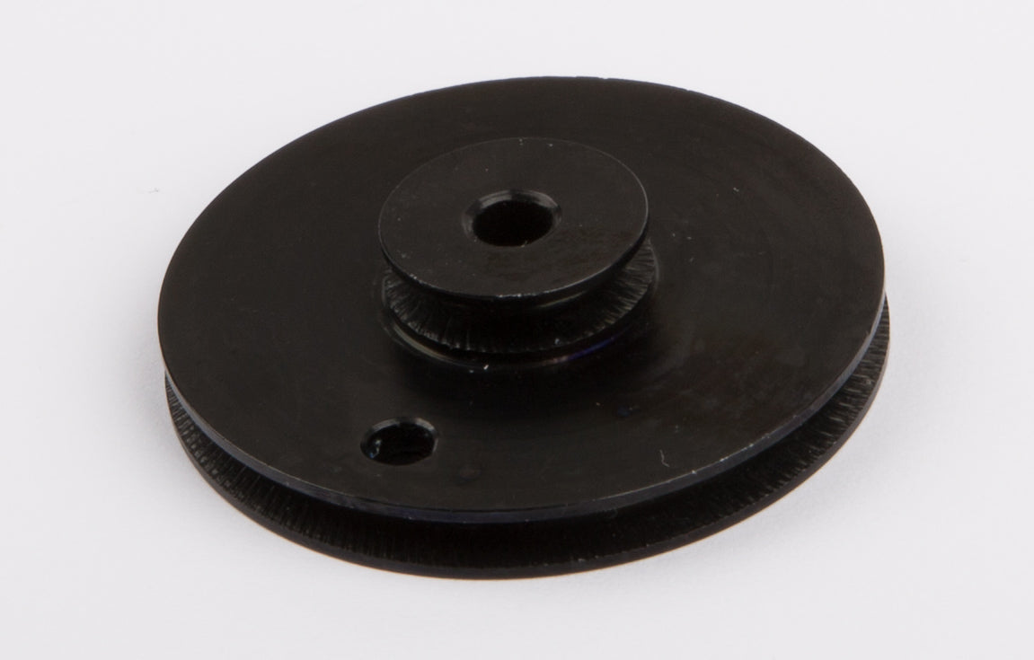 Line roller / double line roller, ALU black, D=38 mm