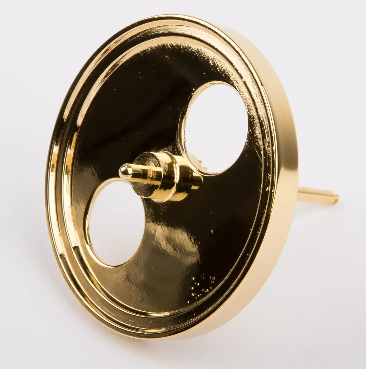 Schwungrad messing, mit Achse