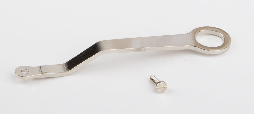 Slider connecting rod with screw