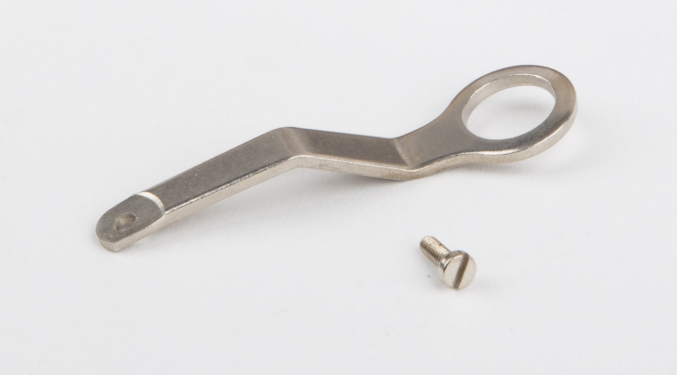 Slider connecting rod with screw