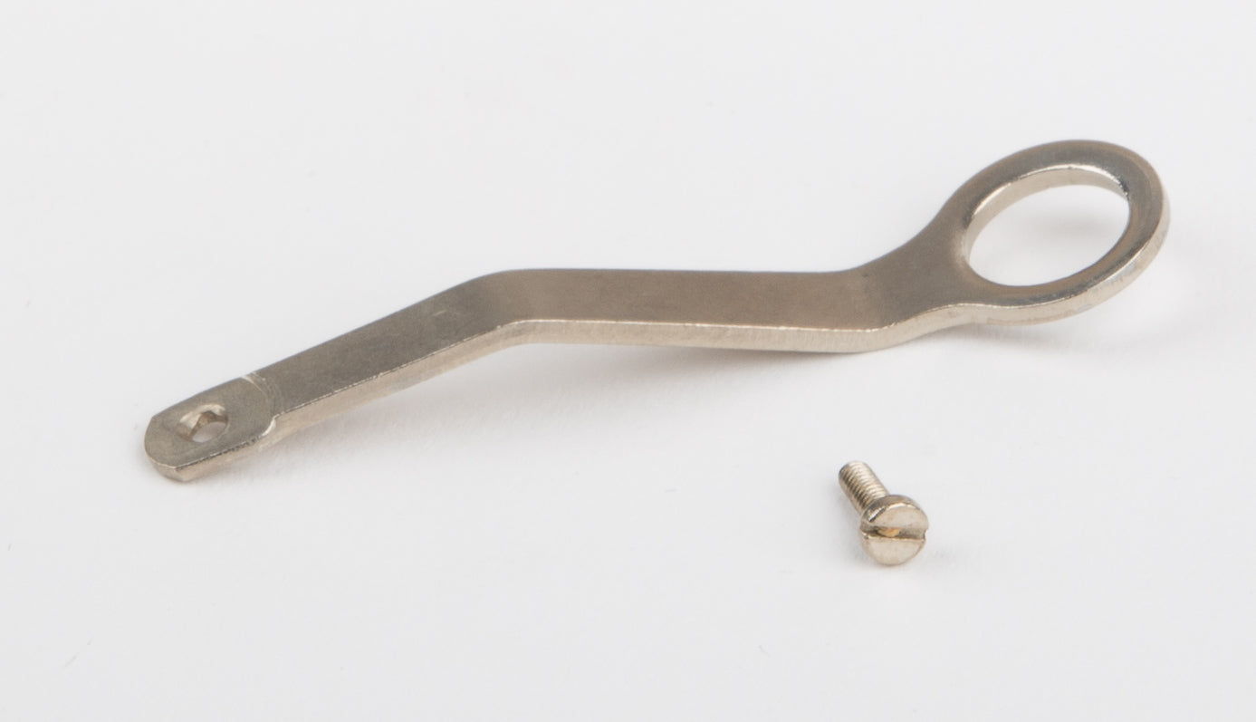 Slider connecting rod with screw