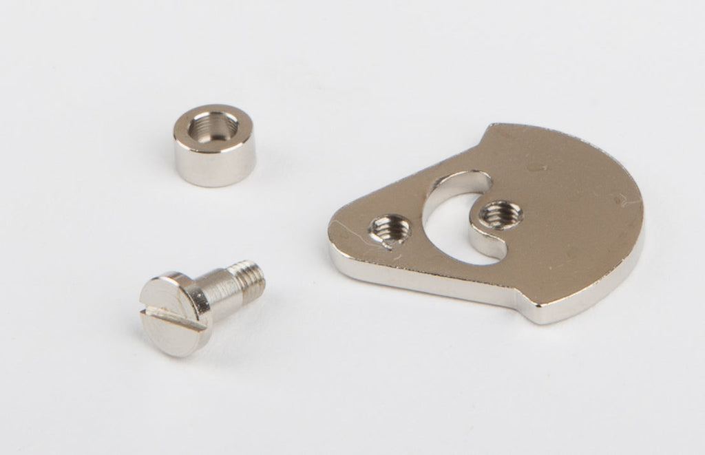Crank disc with bolt screw