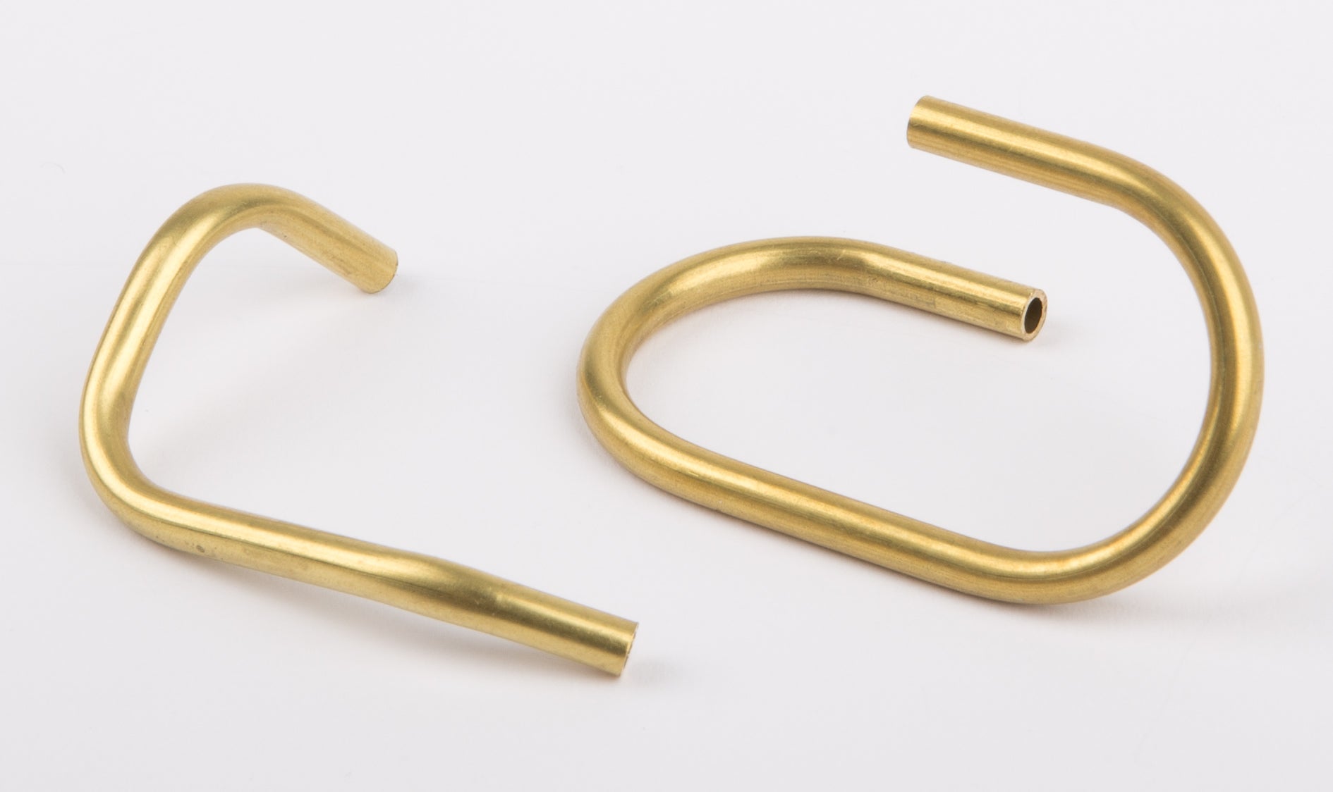 Steam pipe, 2-part, brass