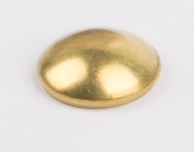 Mounting cap for 5 mm axle, brass