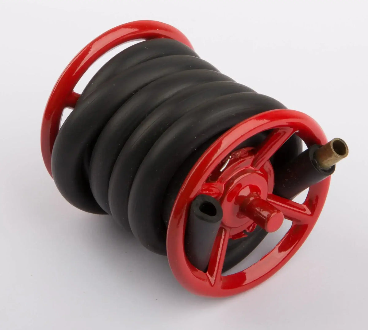 Haspel mit 80 cm Wasserschlauch/Kupplung