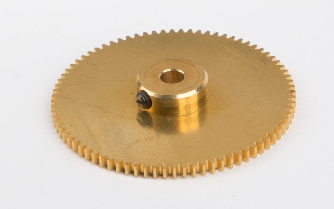 Gear, MS, 80 teeth, bore 4 mm