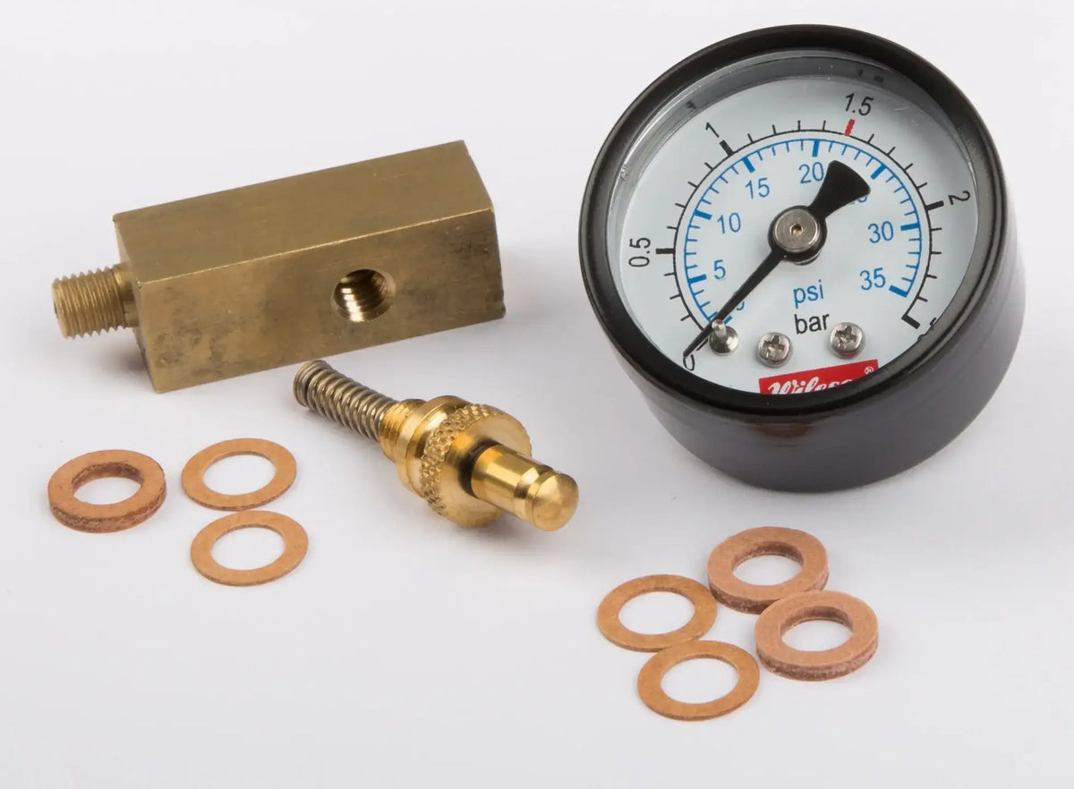 Manometersockel messing M6 x 0,75